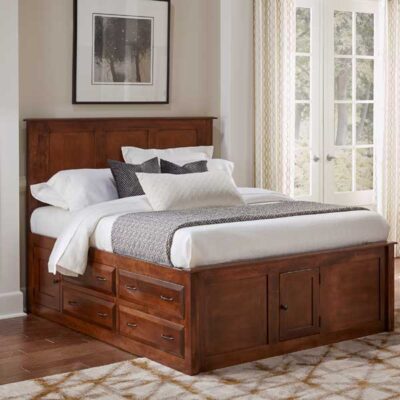 Daniel's Amish > Simplicity Bed with Storage