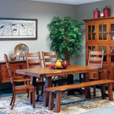 Amish > Rustic Dining Set