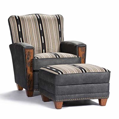 Marshfield Furniture > 2418 Hollister Chair w/ Ottoman