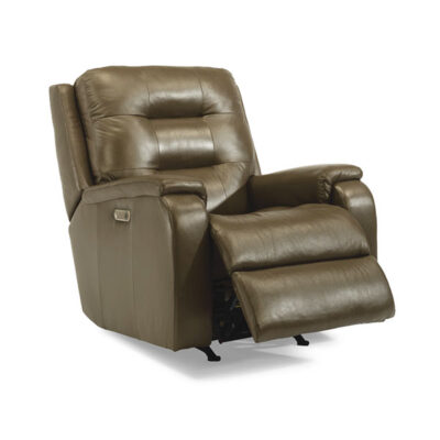 Arlo Leather Recliner | Flexsteel in Michigan | Fenton Home Furnishings.