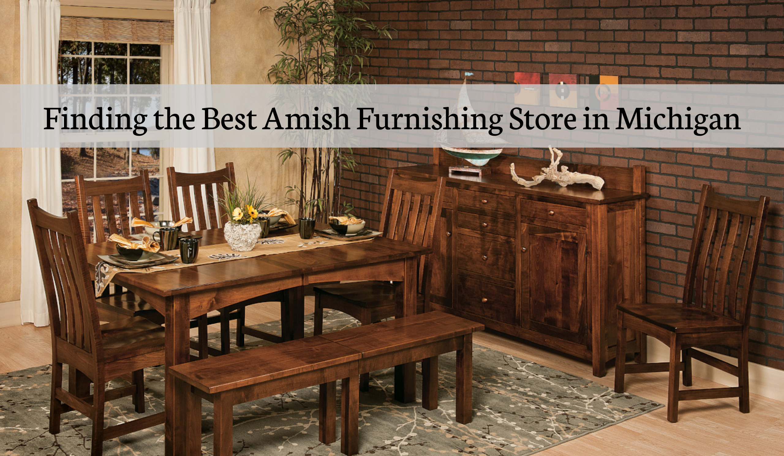 Amish Furnishing Store in Michigan