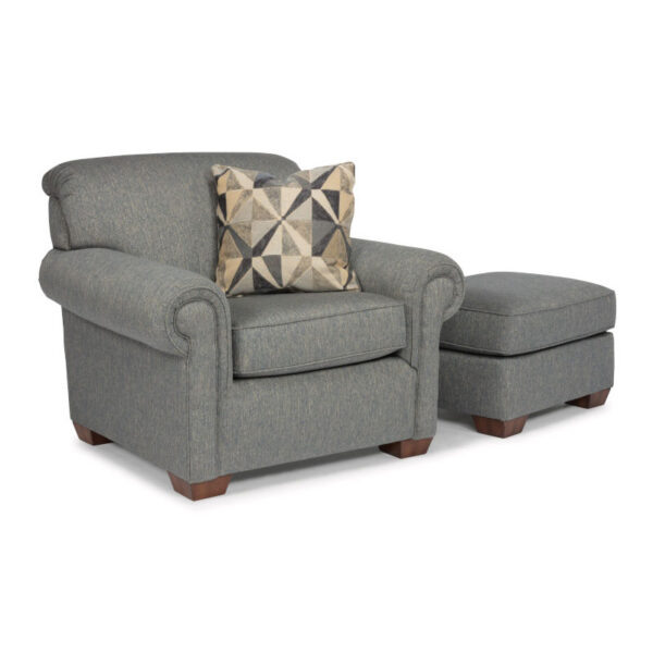 Mainstreet Chair Ottoman | Flexsteel in Michigan | Fenton Home Furnishings.