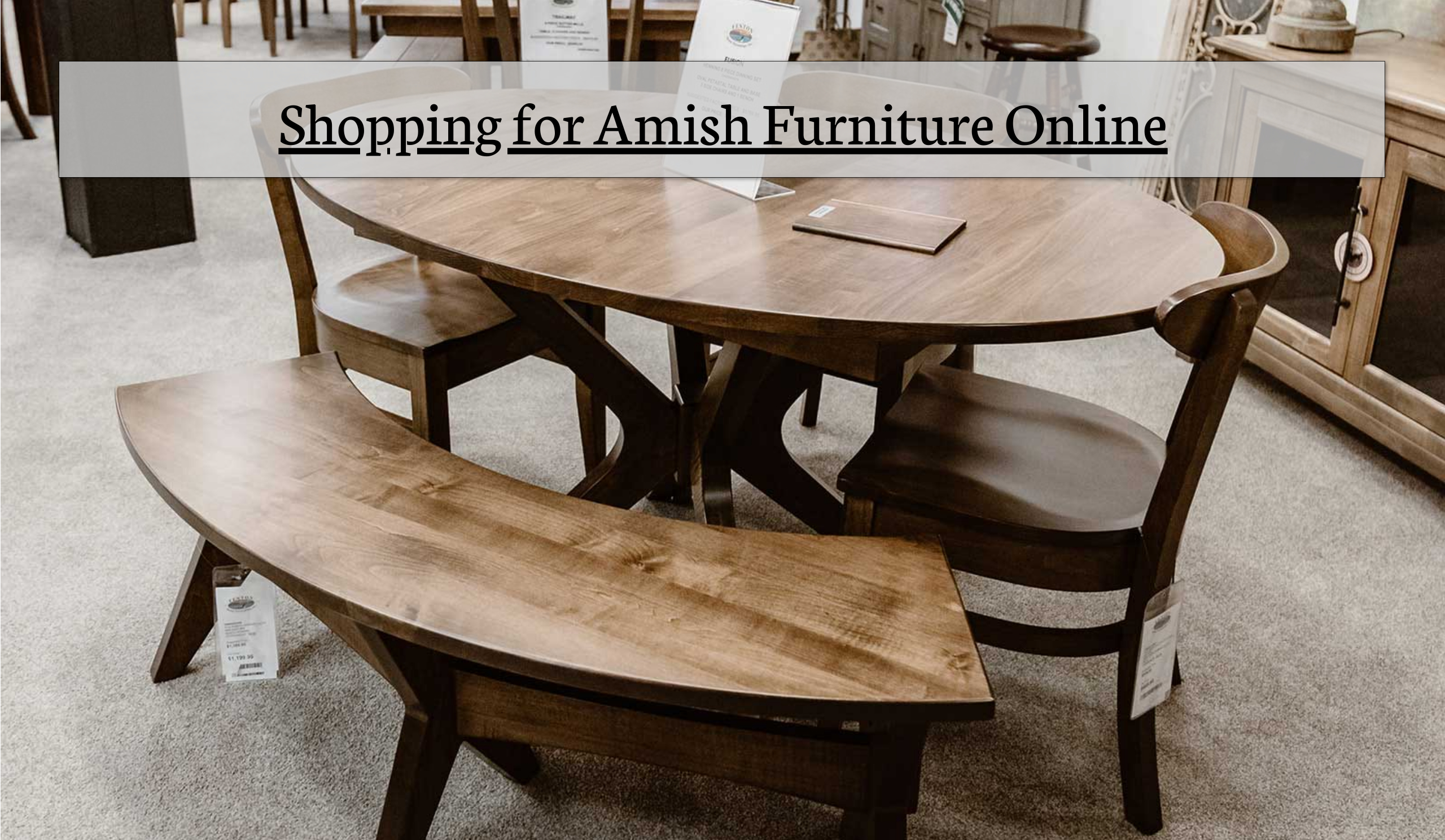 Michigan Amish furniture Retailers | Furniture For Sale Online