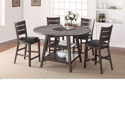 Tall Table with Lazy Susan