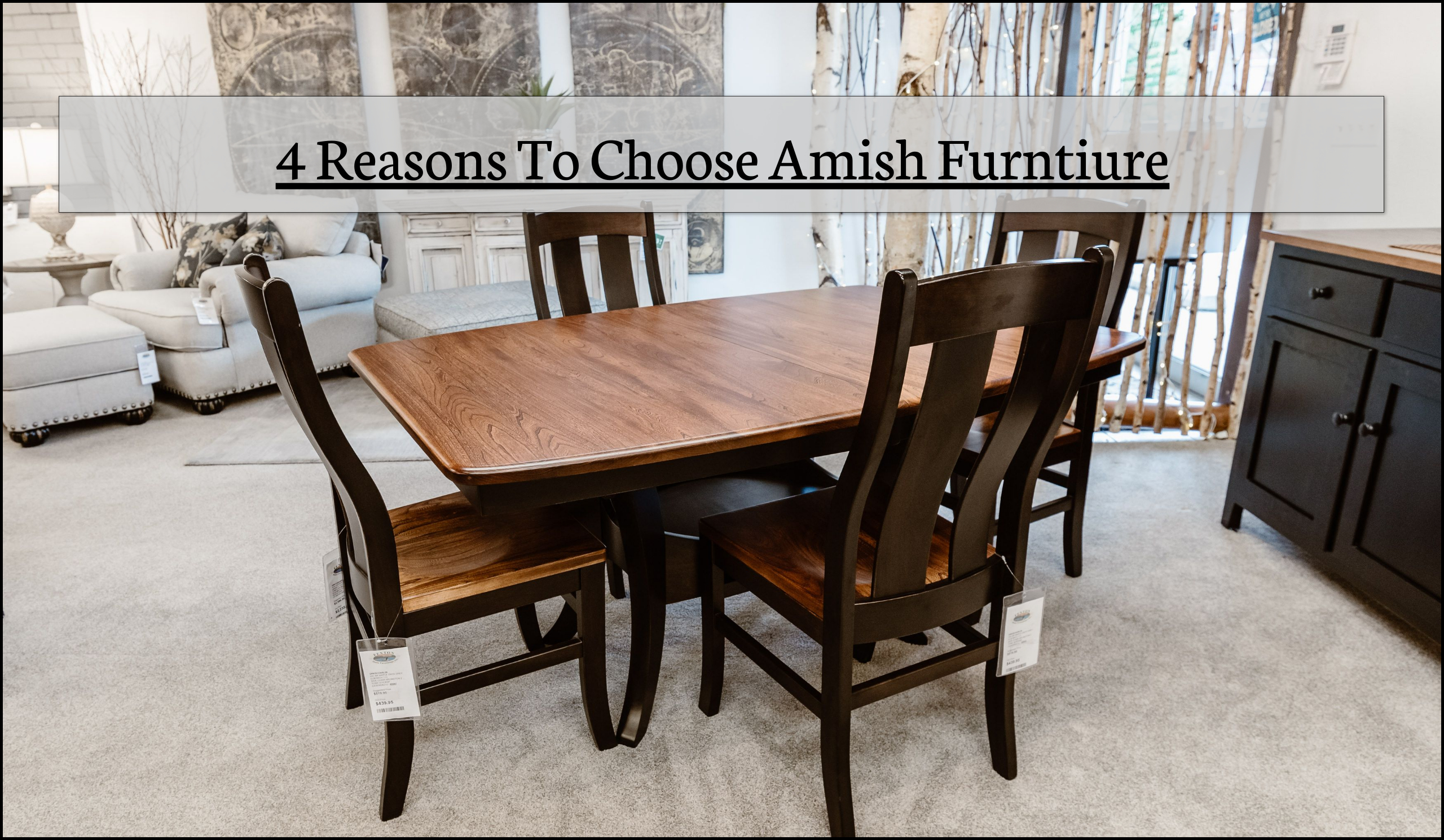 Amish Furniture Options In MI | Furniture Store Near Me