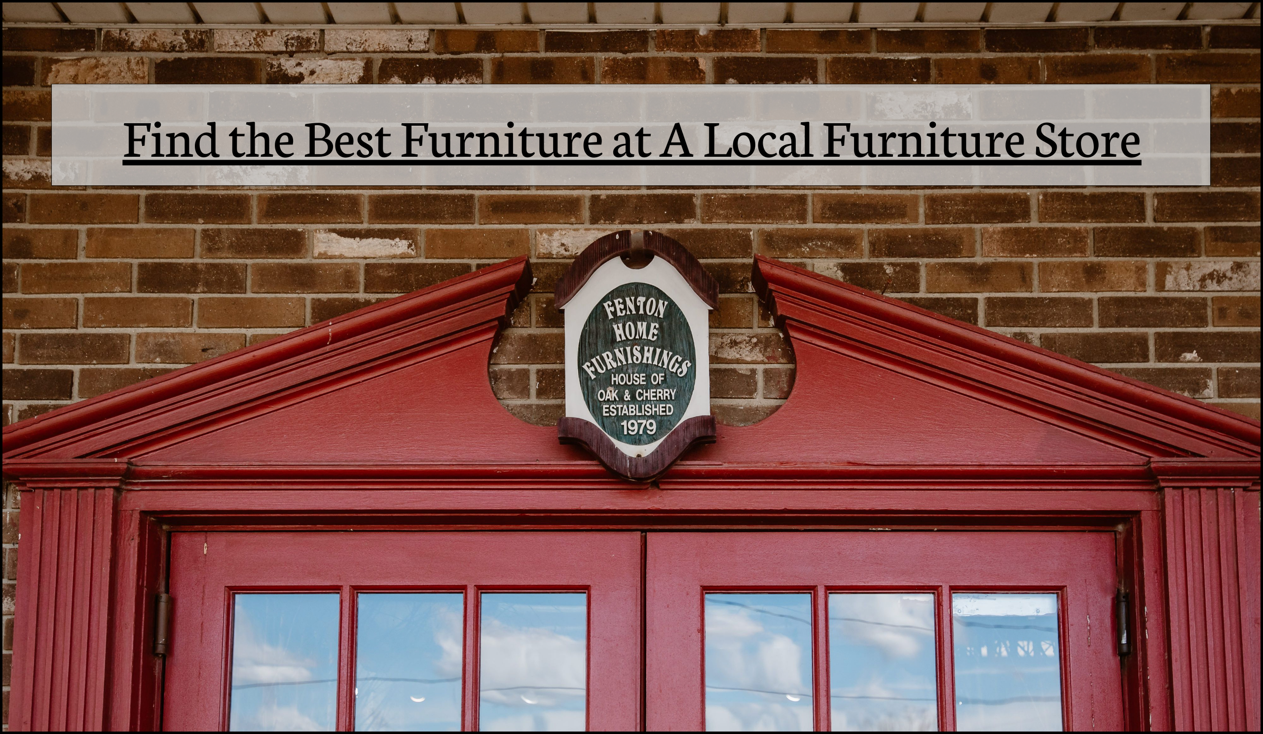 Tips For Local Furniture Stores In MI | Fenton Home Furnishings