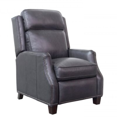 Leather Pushback Recliner
