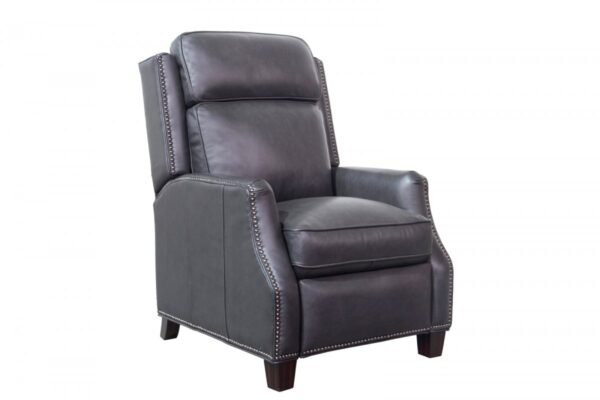 Leather Pushback Recliner