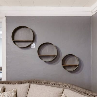 Circle Wall Shelves | Fenton Home Furnishings