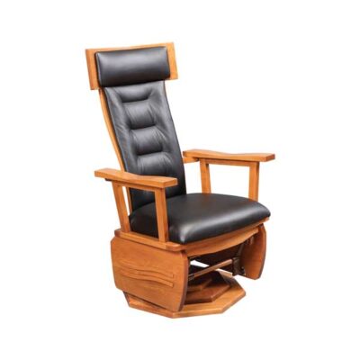Leather Glide Rocker