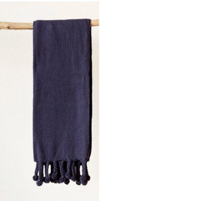 Navy Throw