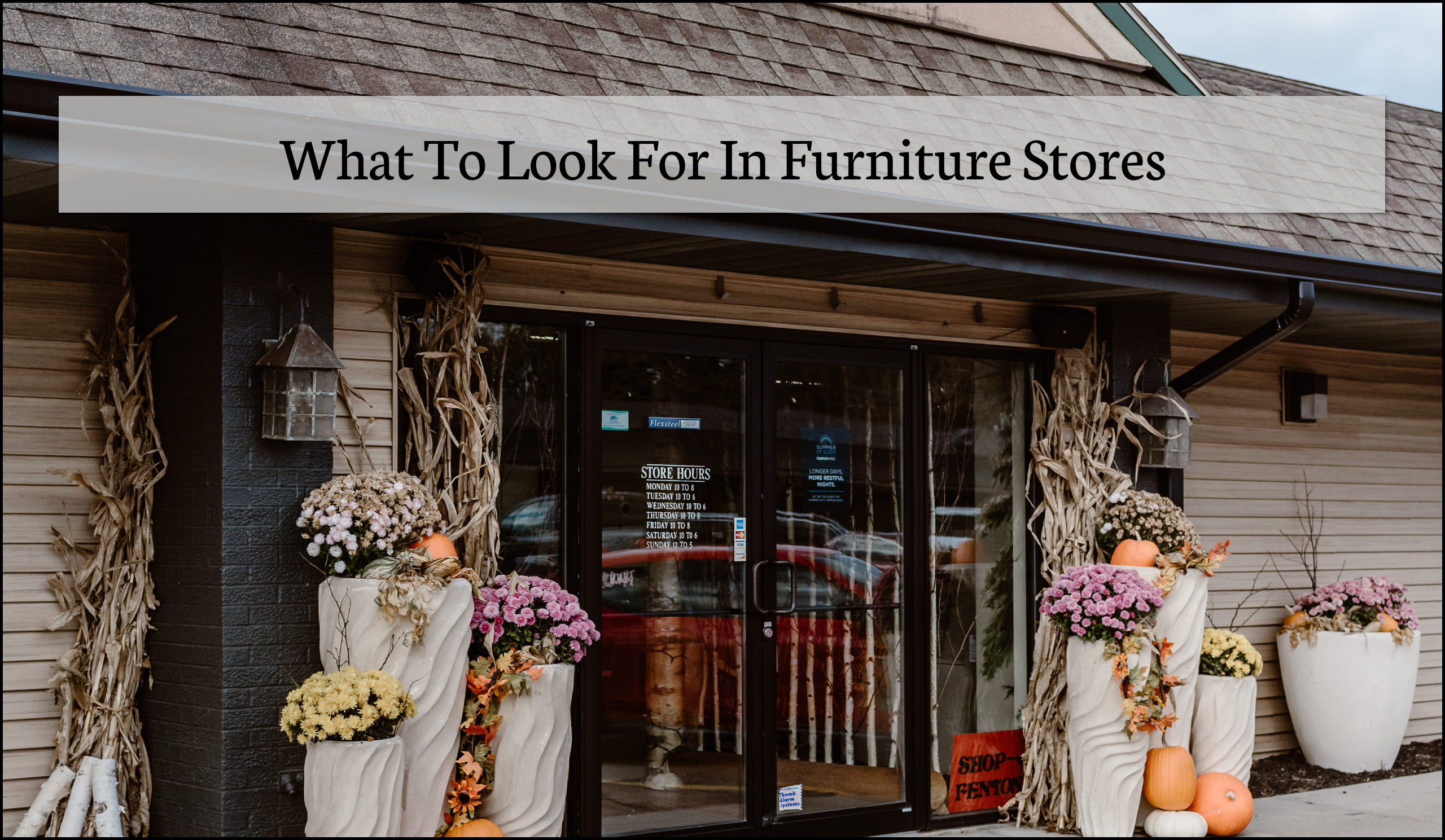 How To Find The Best Furniture Stores | Furniture Dealer In Michigan