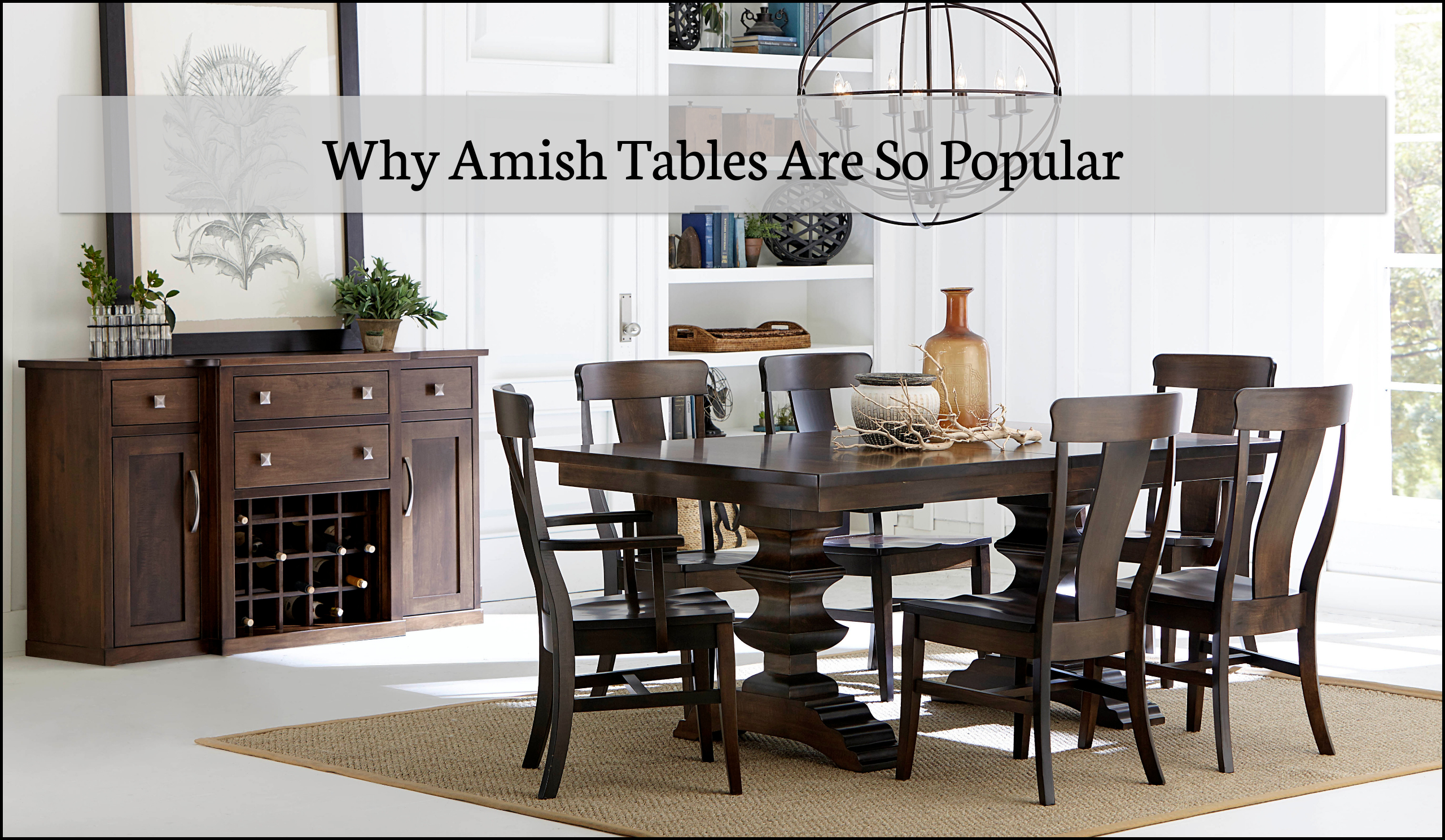 Popular Amish Tables For Your Michigan Home | Local Amish Furniture