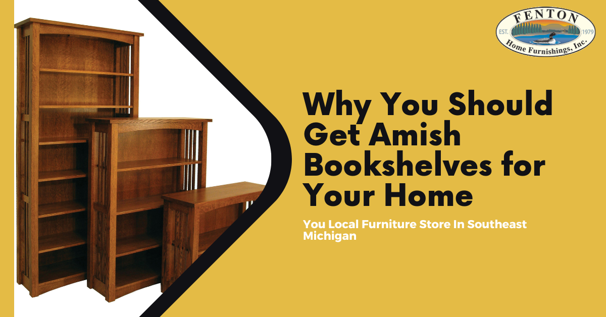 Buying Amish Bookshelves From An Amish Furniture Store | Fenton
