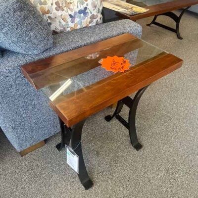 Mixed Media Amish End Table | Fenton Home Furnishings