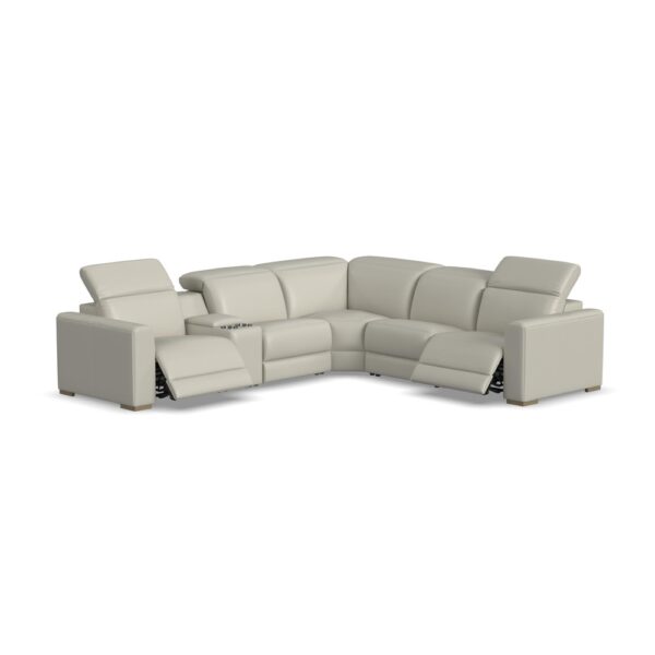 Aurora Power Reclining Sectional with Power Headrests - Image 6