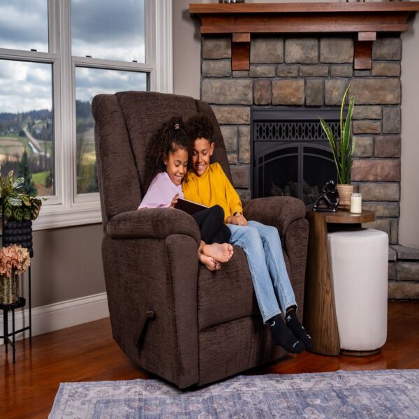 Plush Gliding Recliner - Image 4