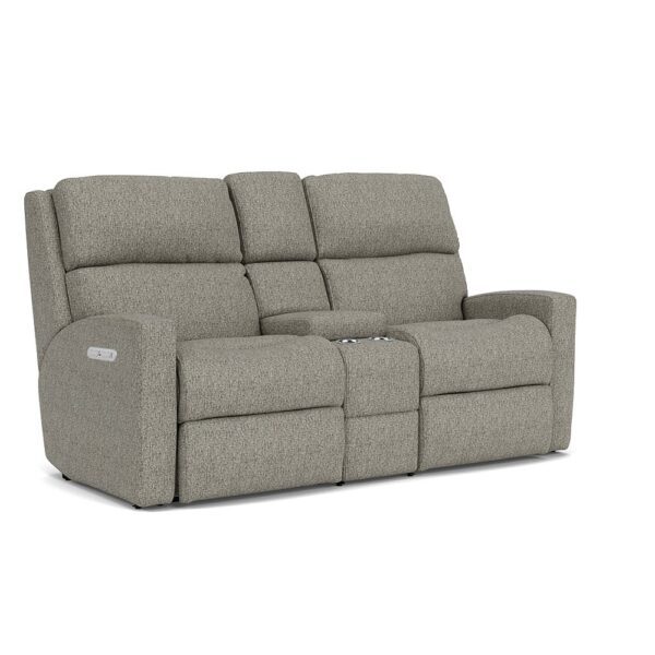 Catalina Power Reclining Loveseat with Console & Power Headrests