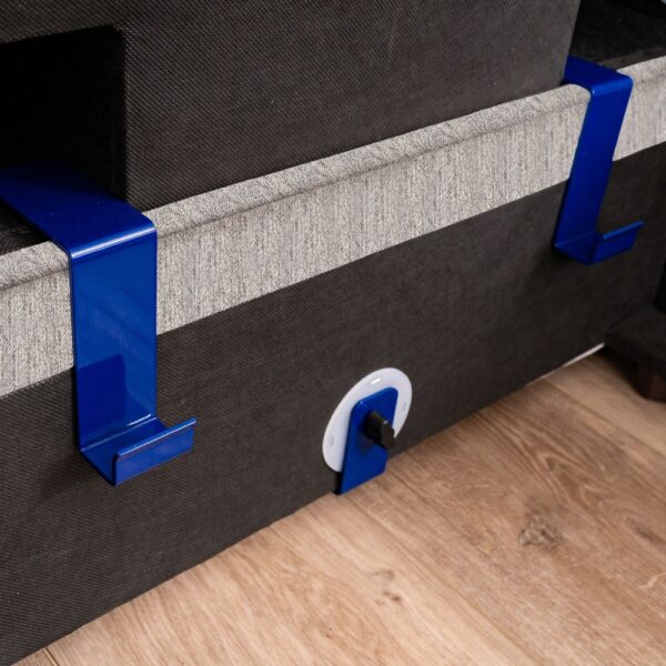 Flex 5-Seat Sectional with Narrow Arm and Storage Ottoman - Image 4