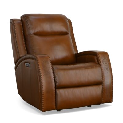 Mustang Power Gliding Recliner with Power Headrest