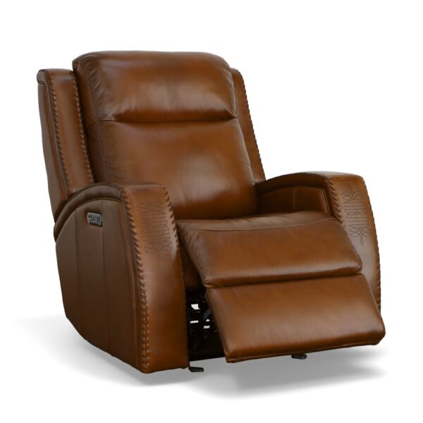 Mustang Power Gliding Recliner with Power Headrest - Image 2