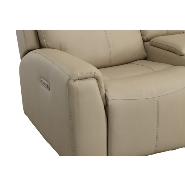 Jarvis Power Reclining Loveseat with Console & Power Headrests - Image 4