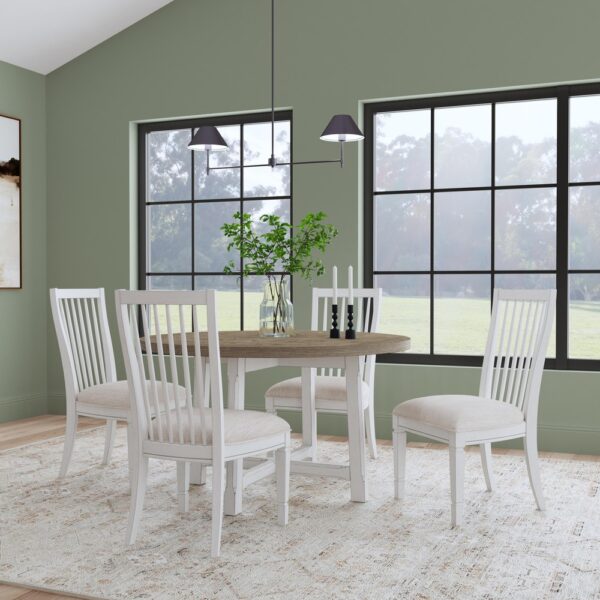 Melody Pair of Upholstered Dining Chairs - Image 4