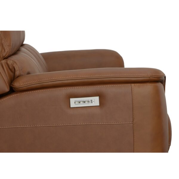 Henry Power Reclining Sofa with Power Headrests & Lumbar - Image 4