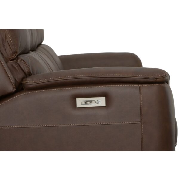 Henry Power Reclining Sofa with Power Headrests & Lumbar - Image 4