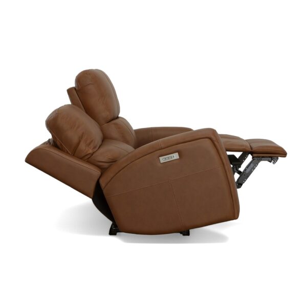 Linden Power Reclining Loveseat with Power Headrests & Lumbar - Image 7
