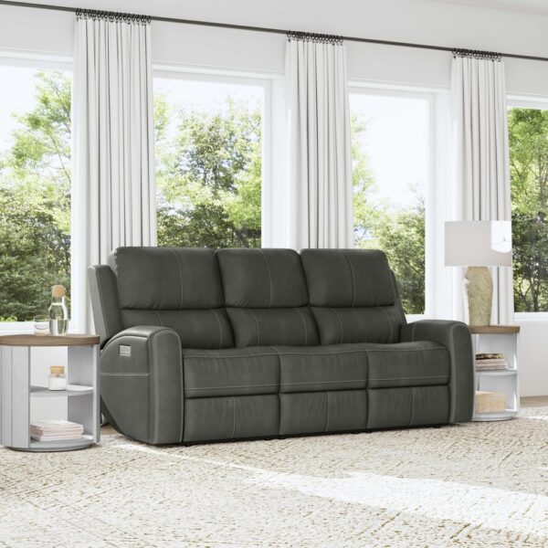 Linden Power Reclining Sofa with Power Headrests & Lumbar - Image 3