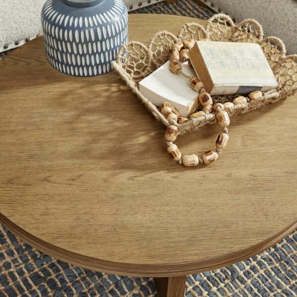 Waterfall Round Coffee Table - Image 2