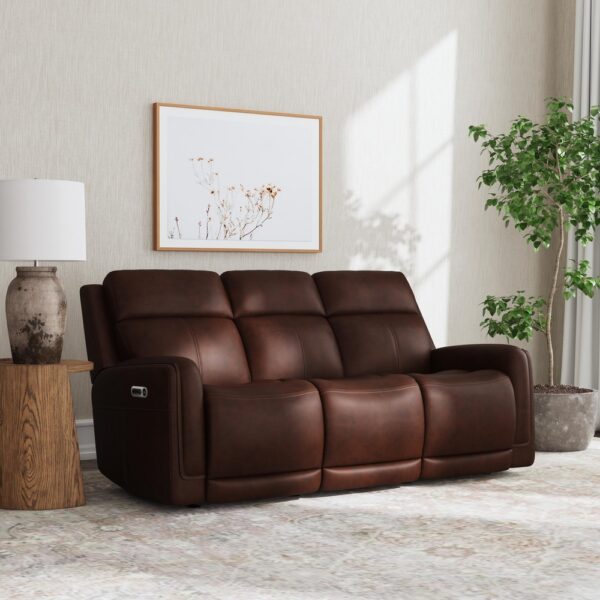Alister Power Gliding Sofa with Power Headrests & Lumbar - Image 7