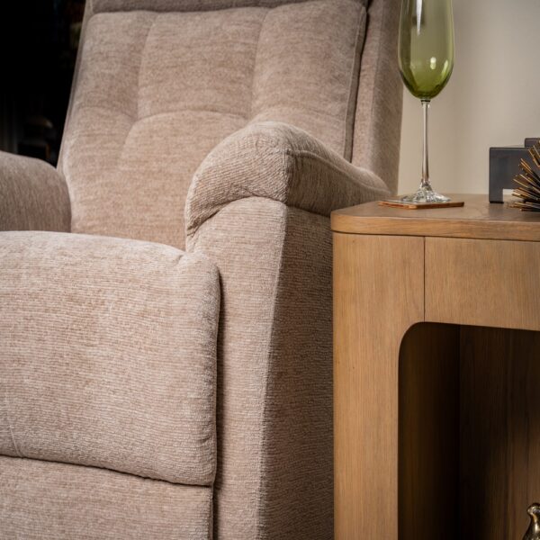 Sophisticated Perfect Match Power Swivel Gliding Recliner with Power Headrest & Lumbar - Image 4
