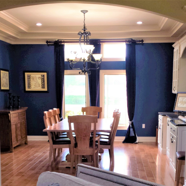 After Image - Bay City Mansion Dining Room 2 Interior Design - July 2025