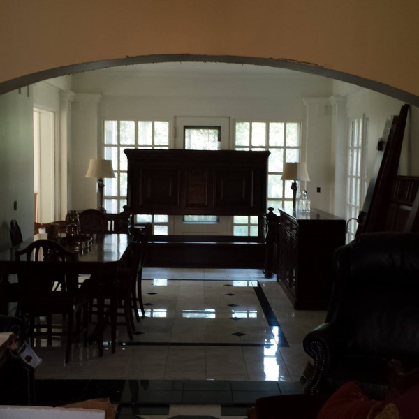 Before Image - Bay City Mansion Dining Room Interior Design - July 2025